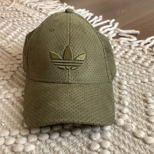 Adidas Olive Green Suede Snapback